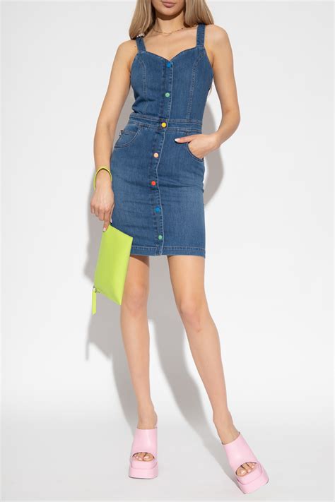 moschino denim dress.